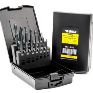 BAER TriTap Set HSSE-VAP – Geçiş Deliği Kılavuz + Kılavuz Delik Matkabı | M3–M12